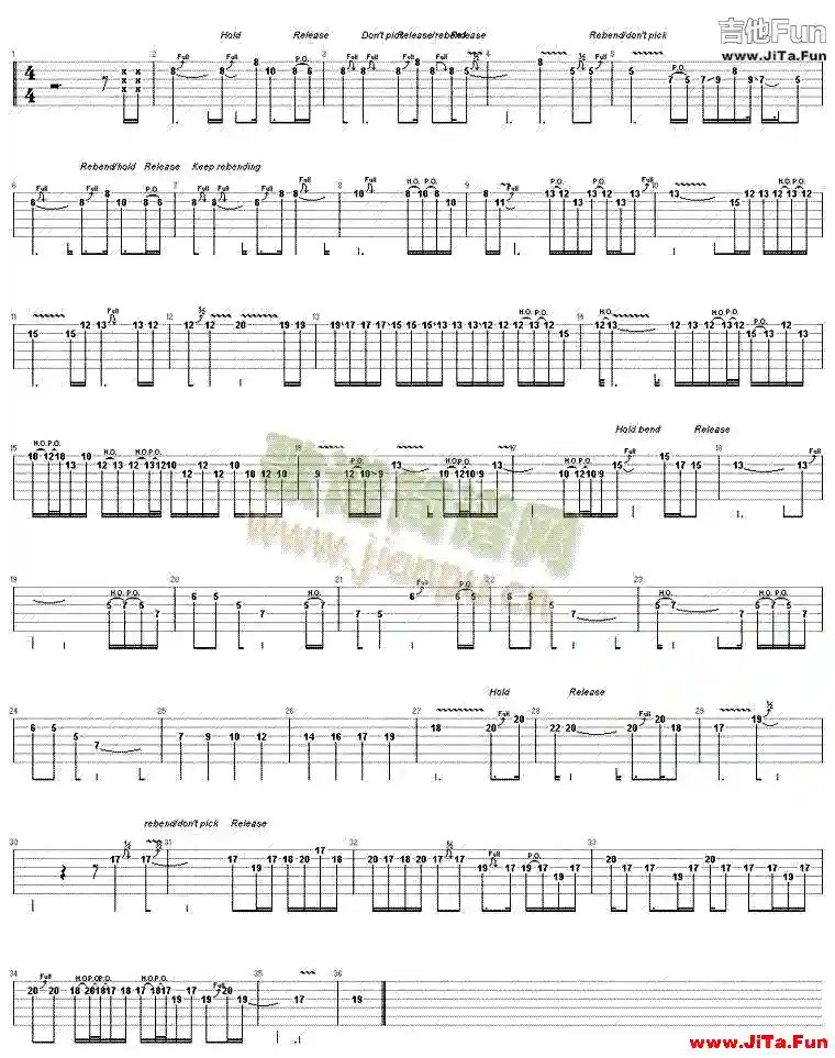 NOVERMBERRAIN(吉他譜)1