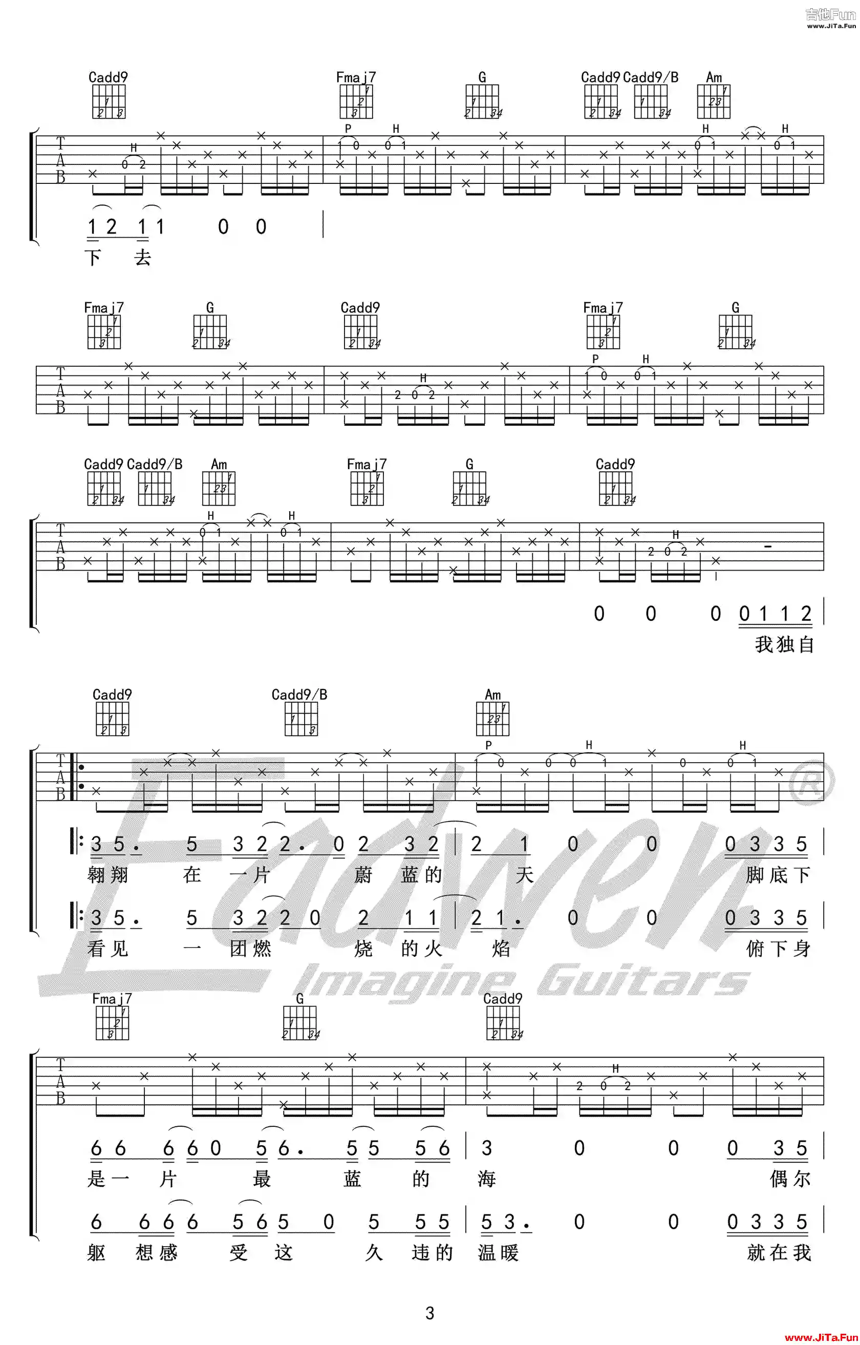 子炮槍80樂隊吉他譜